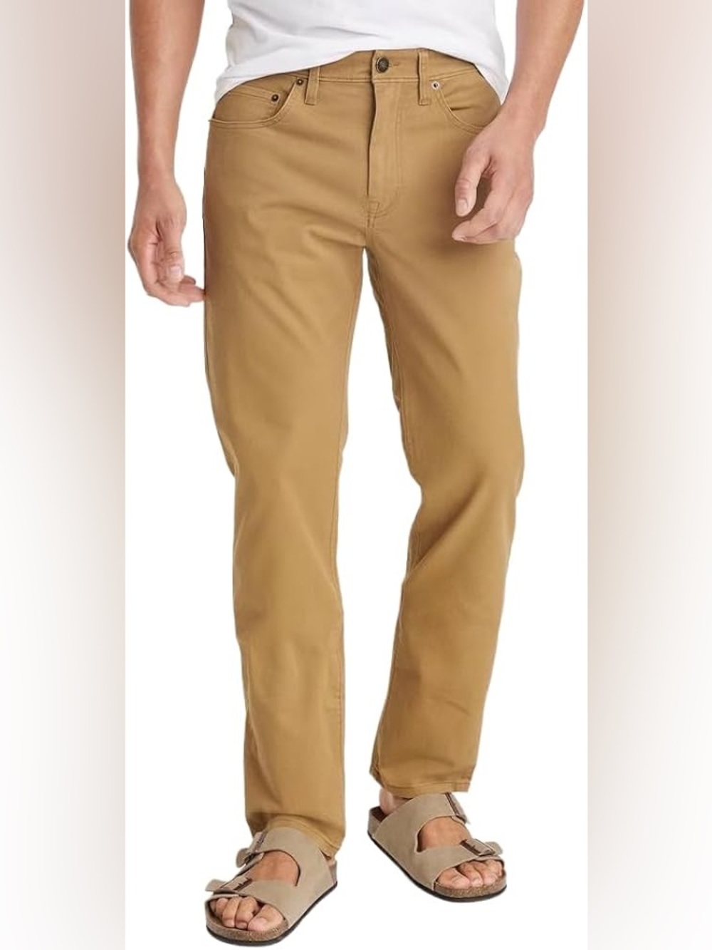 Goodfellow & Co The Every Wear Chino Athletic Fit Men's Pants Brown Waist 30W